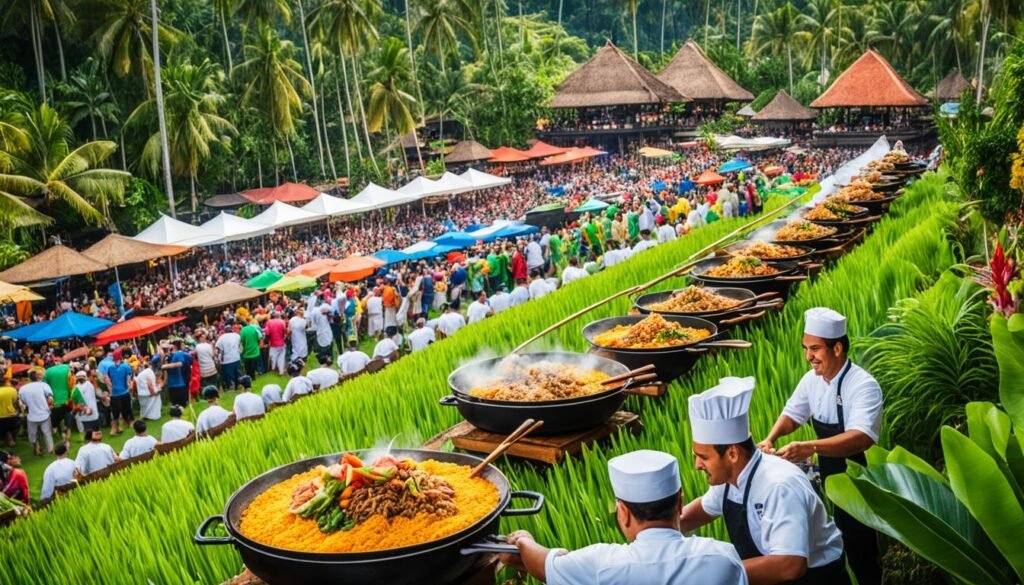 Festival Gastronómico en Bali
