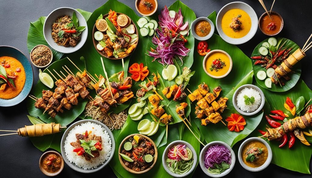 Platos principales de Bali