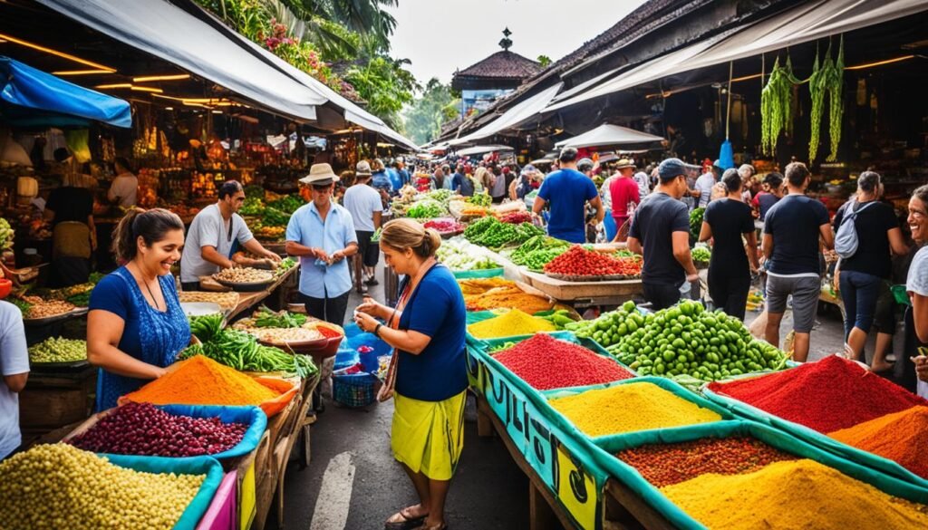 mercados locales de alimentos